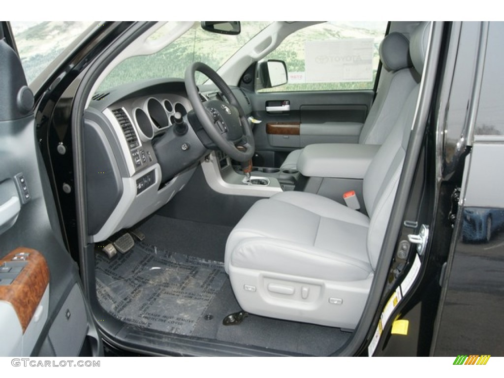 Graphite Interior 2012 Toyota Tundra Limited Double Cab 4x4 Photo #61802237