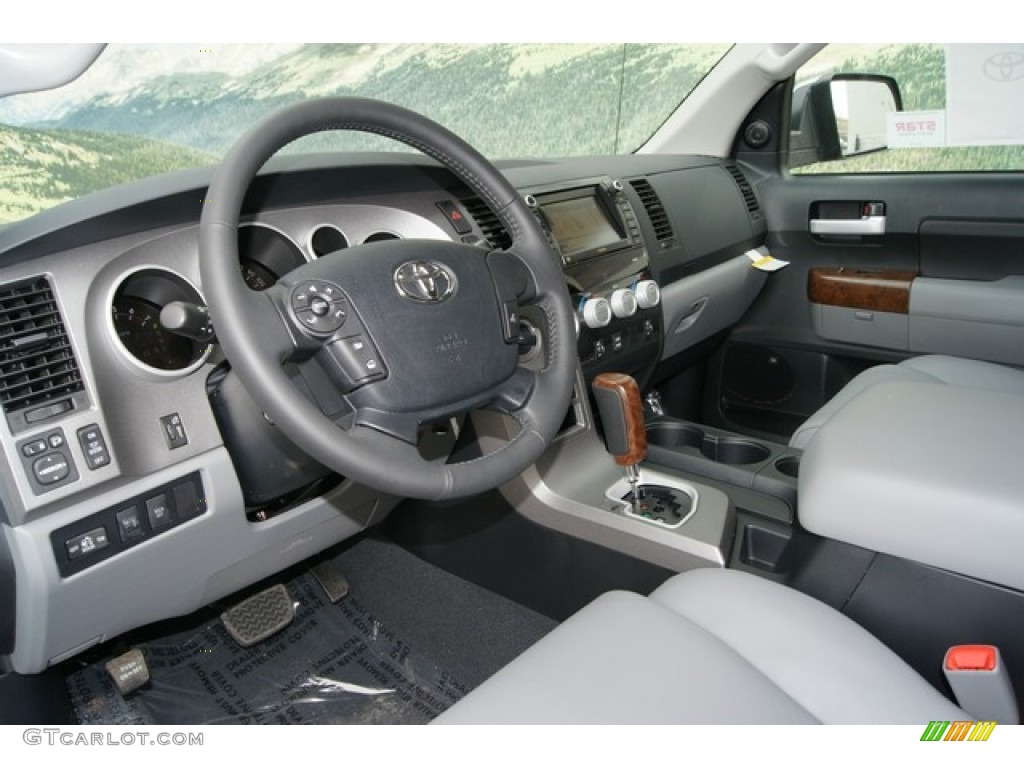 Graphite Interior 2012 Toyota Tundra Limited Double Cab 4x4 Photo #61802243