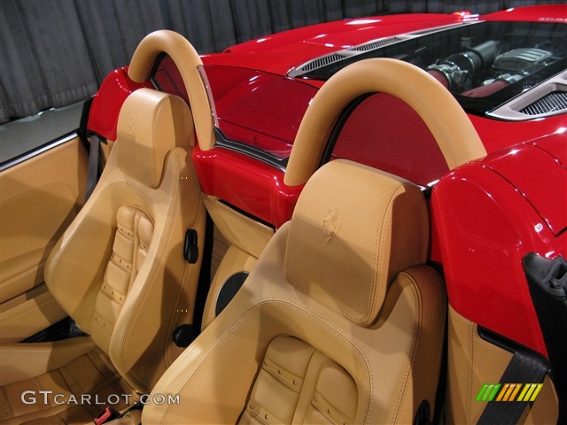 Beige Interior 2007 Ferrari F430 Spider F1 Photo #618034
