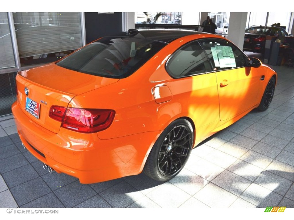 2012 M3 Coupe - Special Color Fire Orange / Black photo #4