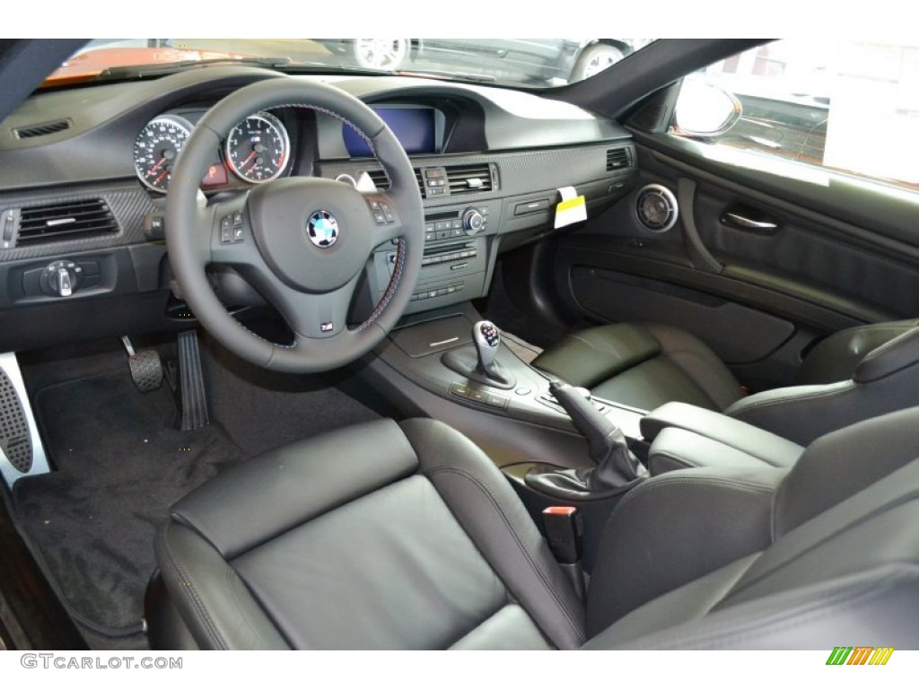 Black Interior 2012 BMW M3 Coupe Photo #61803812