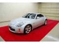 2008 Silver Alloy Nissan 350Z Enthusiast Coupe  photo #3