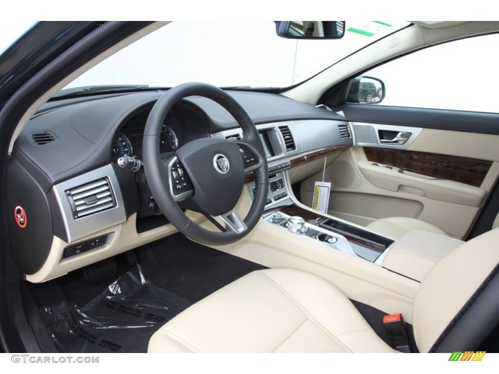 Barley/Warm Charcoal Interior 2012 Jaguar XF Standard XF Model Photo #61805411