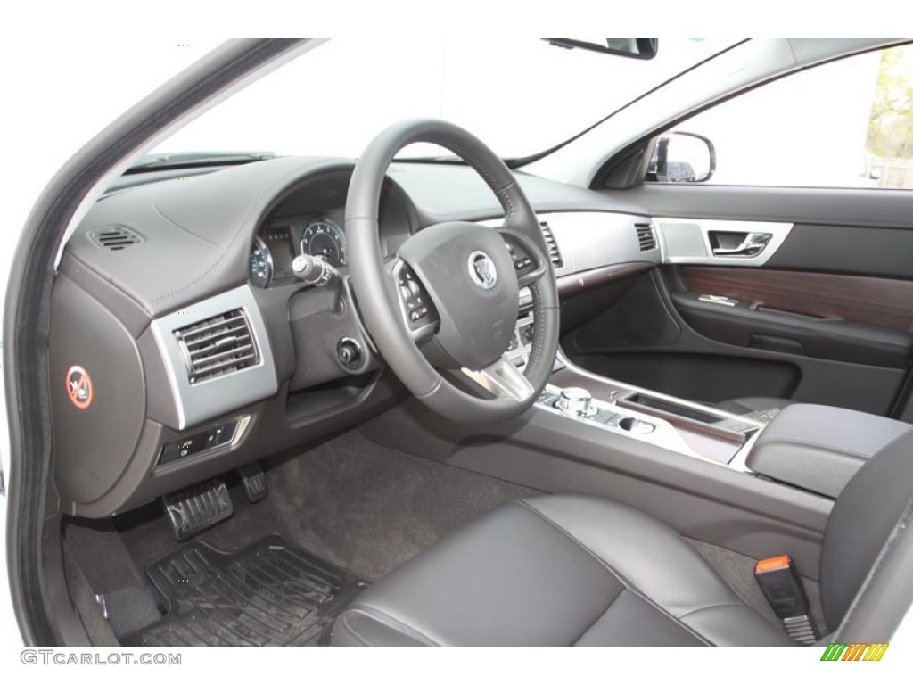 Warm Charcoal/Warm Charcoal Interior 2012 Jaguar XF Standard XF Model Photo #61805636