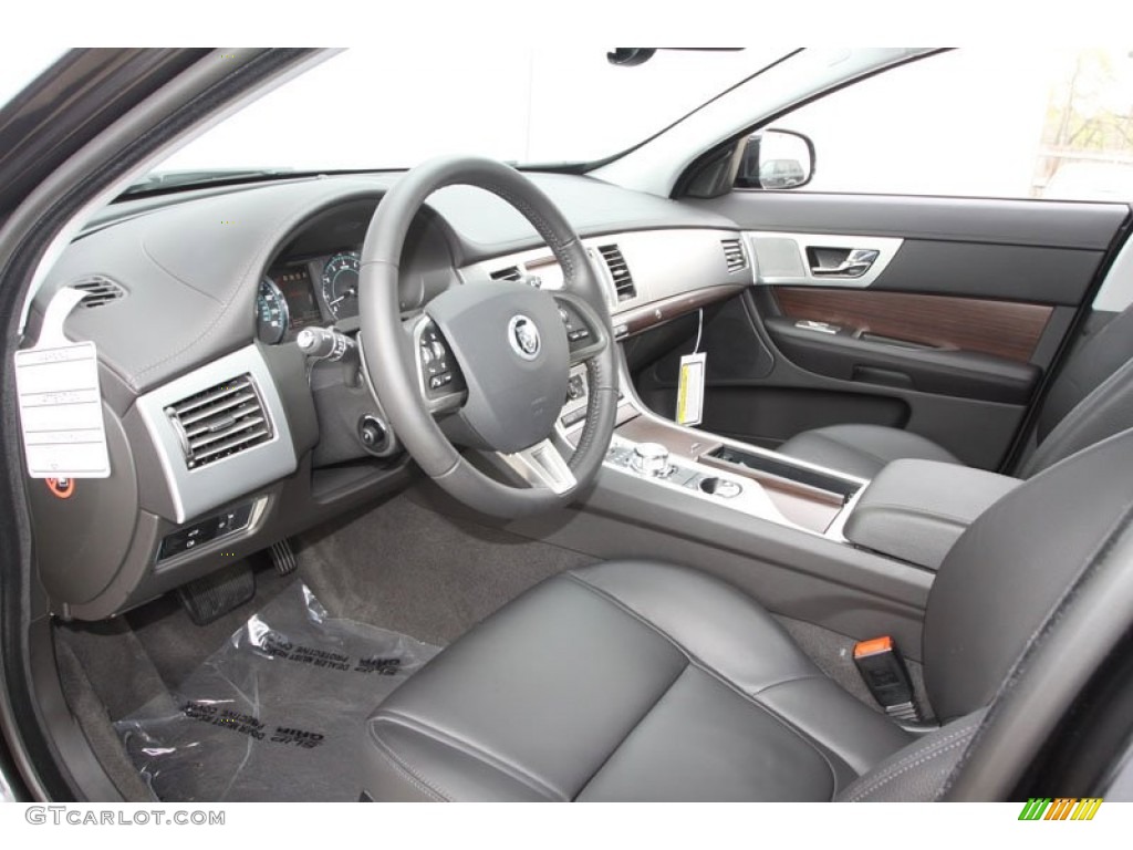 Warm Charcoal/Warm Charcoal Interior 2012 Jaguar XF Standard XF Model Photo #61806098