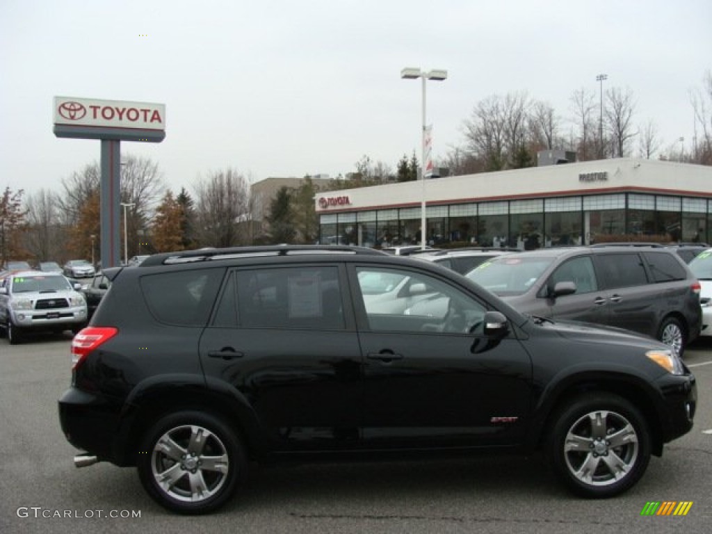 2011 RAV4 Sport 4WD - Black / Dark Charcoal photo #1