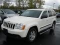 2008 Stone White Jeep Grand Cherokee Laredo 4x4  photo #1