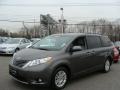 2012 Predawn Gray Mica Toyota Sienna XLE  photo #3