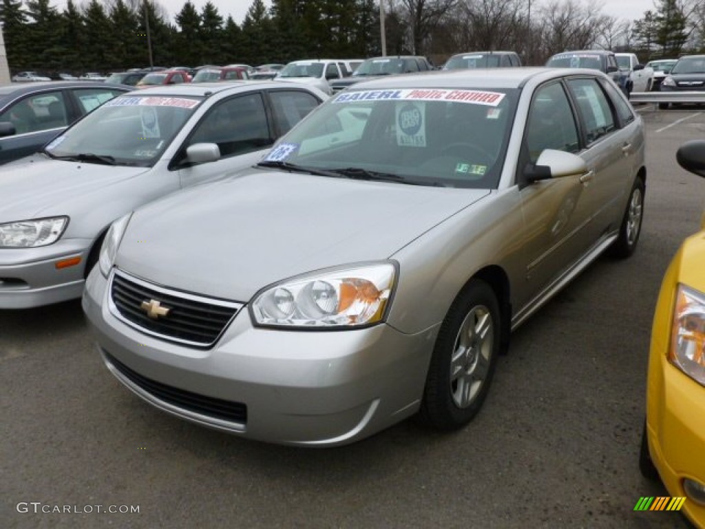 2006 Malibu Maxx LT Wagon - Silverstone Metallic / Ebony Black photo #3