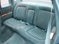 1979 Cadillac DeVille Antique Dark Aqua Interior Rear Seat Photo
