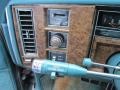 1979 Cadillac DeVille Antique Dark Aqua Interior Controls Photo