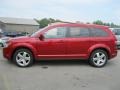 2009 Inferno Red Crystal Pearl Dodge Journey SXT AWD  photo #15