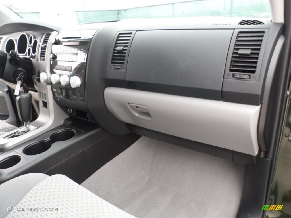 2010 Tundra CrewMax - Spruce Green Mica / Graphite Gray photo #21