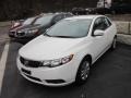 2011 Clear White Kia Forte EX  photo #3