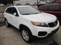 2011 Snow White Pearl Kia Sorento LX V6 AWD  photo #1