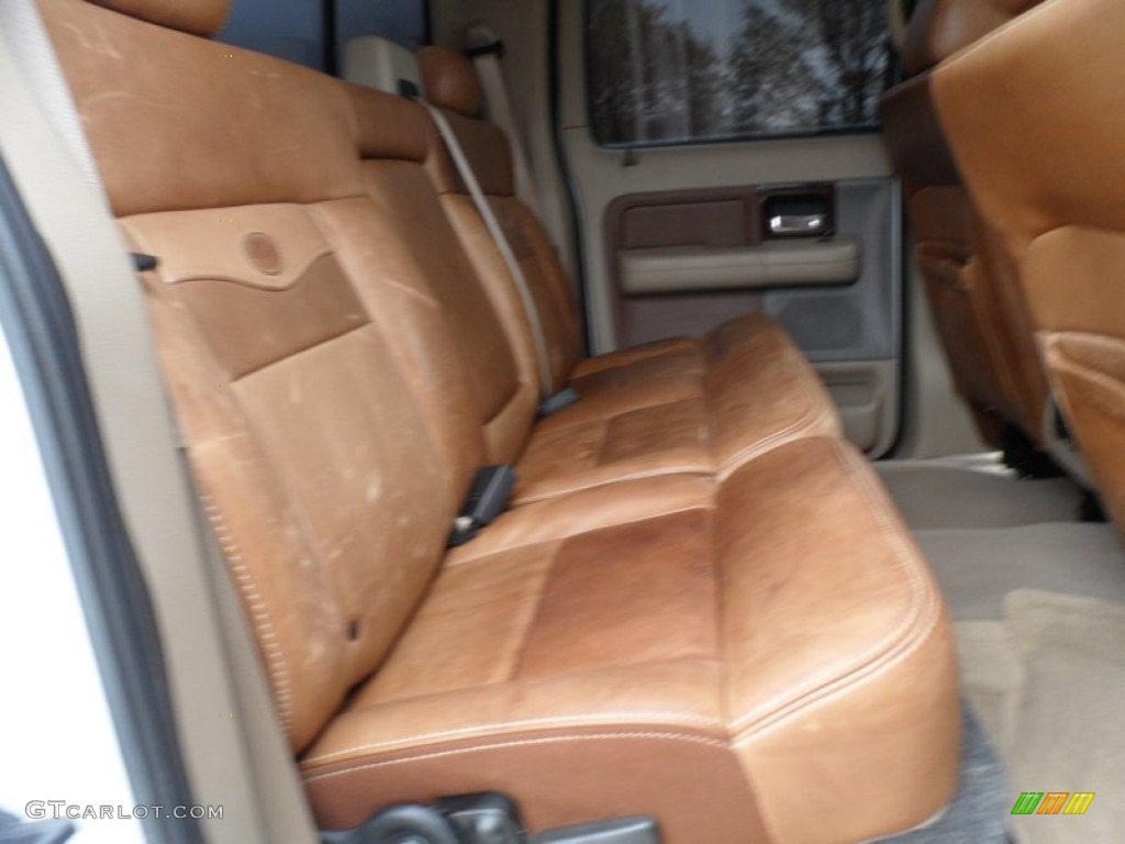 2006 F150 King Ranch SuperCrew 4x4 - Oxford White / Castano Brown Leather photo #25