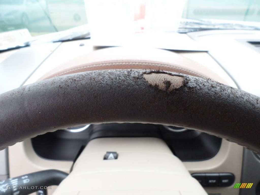 2006 F150 King Ranch SuperCrew 4x4 - Oxford White / Castano Brown Leather photo #40