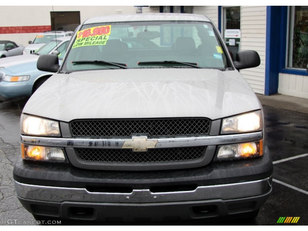 2005 Silverado 1500 Extended Cab 4x4 - Silver Birch Metallic / Medium Gray photo #2