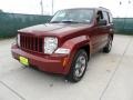 2008 Red Rock Crystal Pearl Jeep Liberty Sport  photo #7