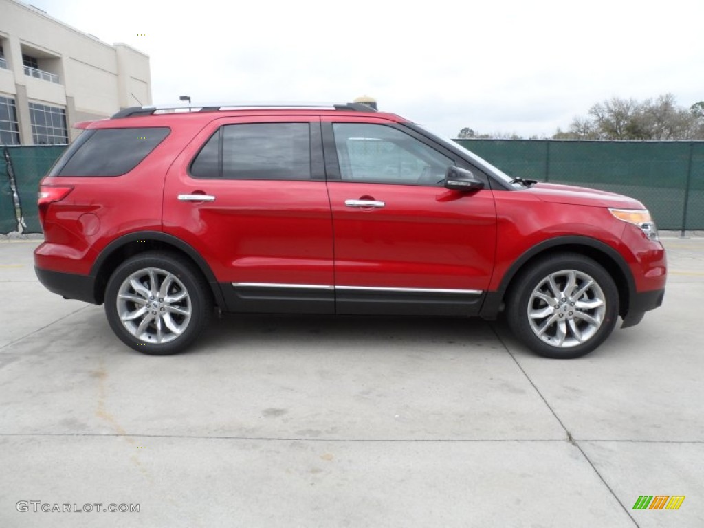 Red Candy Metallic 2012 Ford Explorer XLT Exterior Photo #61812136
