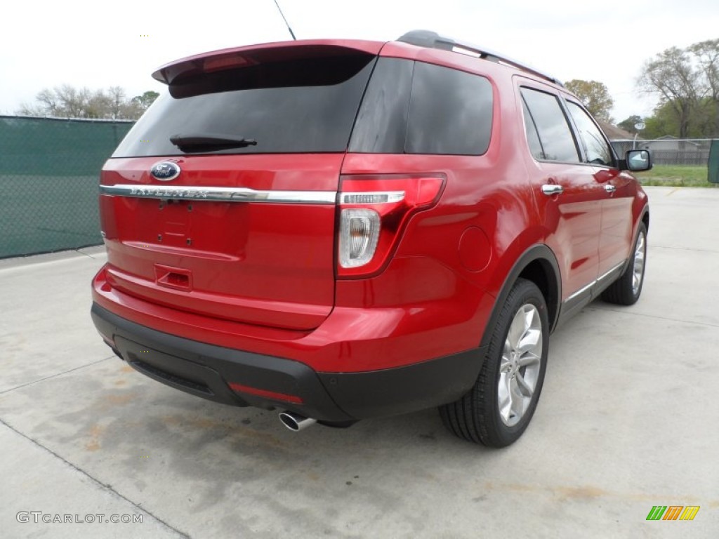 Red Candy Metallic 2012 Ford Explorer XLT Exterior Photo #61812143
