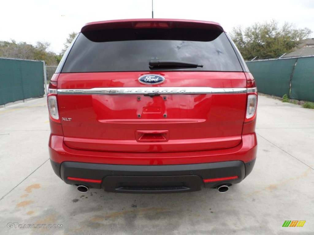 Red Candy Metallic 2012 Ford Explorer XLT Exterior Photo #61812154