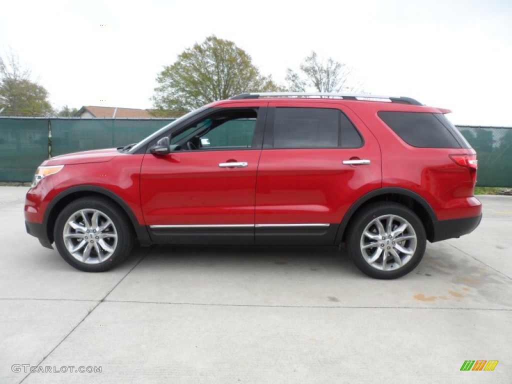 Red Candy Metallic 2012 Ford Explorer XLT Exterior Photo #61812170