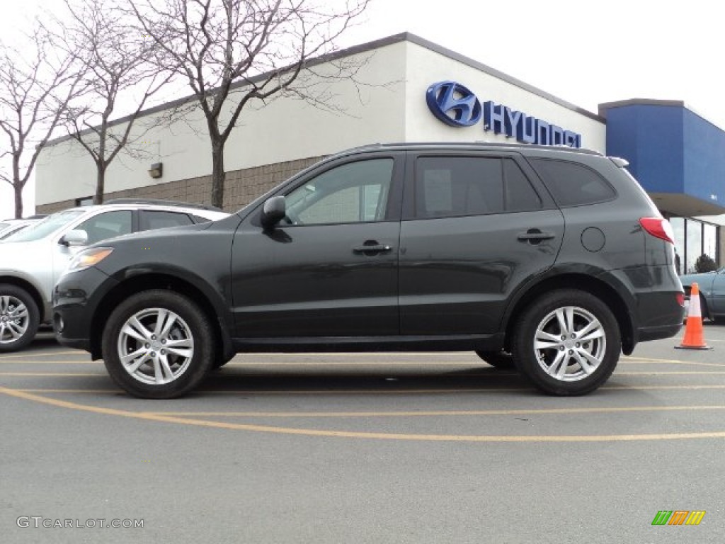 Black Forest Green 2012 Hyundai Santa Fe SE V6 AWD Exterior Photo #61813835