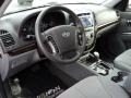  2012 Santa Fe SE V6 AWD Gray Interior