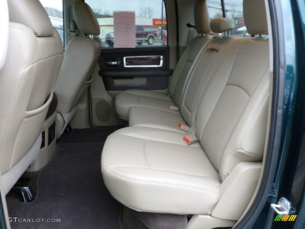 Light Pebble Beige/Bark Brown Interior 2011 Dodge Ram 2500 HD Laramie Crew Cab 4x4 Photo #61814925
