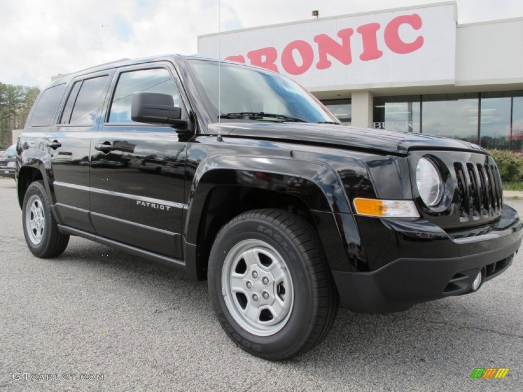 Black Jeep Patriot