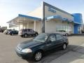 1997 Cypress Green Metallic Honda Civic LX Sedan #61761767