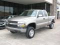 2000 Light Pewter Metallic Chevrolet Silverado 2500 LS Extended Cab 4x4  photo #3