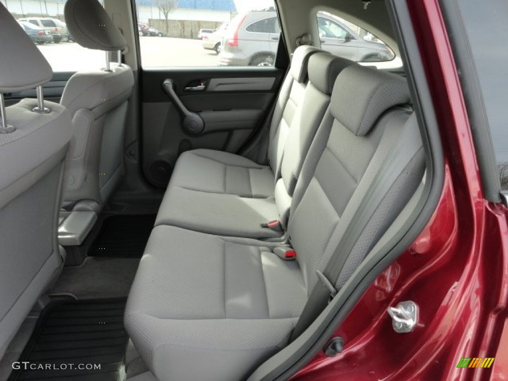2009 CR-V LX 4WD - Tango Red Pearl / Gray photo #11