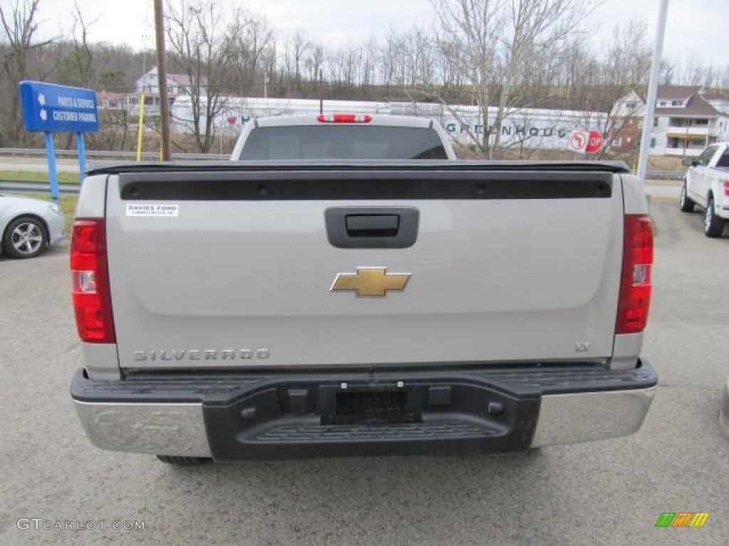 2009 Silverado 1500 LT Regular Cab 4x4 - Silver Birch Metallic / Ebony photo #3