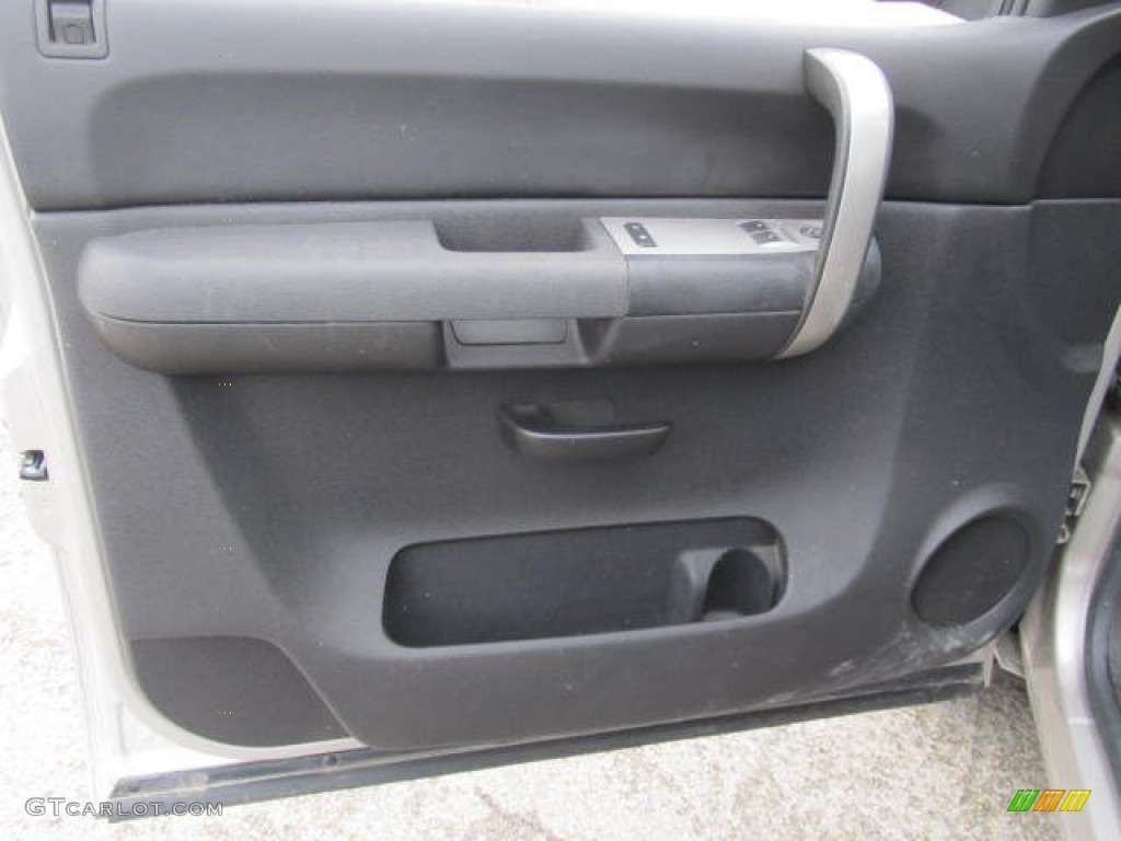 2009 Silverado 1500 LT Regular Cab 4x4 - Silver Birch Metallic / Ebony photo #9