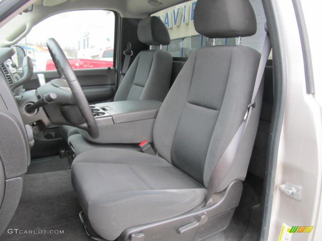 2009 Silverado 1500 LT Regular Cab 4x4 - Silver Birch Metallic / Ebony photo #10