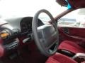 1994 Chevrolet Beretta Red Interior Steering Wheel Photo