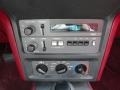 1994 Chevrolet Beretta Red Interior Audio System Photo