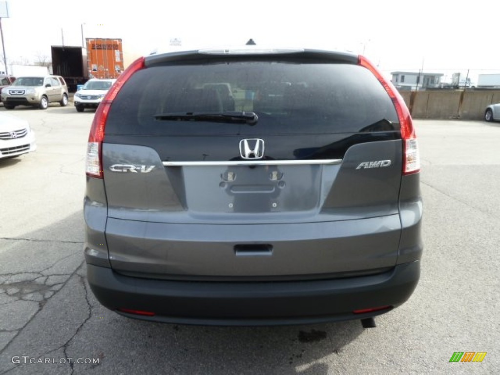 2012 CR-V EX-L 4WD - Polished Metal Metallic / Gray photo #4