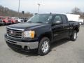 2012 Onyx Black GMC Sierra 1500 SLE Extended Cab 4x4  photo #2
