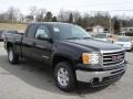 2012 Onyx Black GMC Sierra 1500 SLE Extended Cab 4x4  photo #4