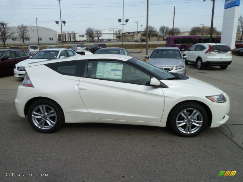 Premium White Pearl 2012 Honda CR-Z EX Sport Hybrid Exterior Photo #61818041