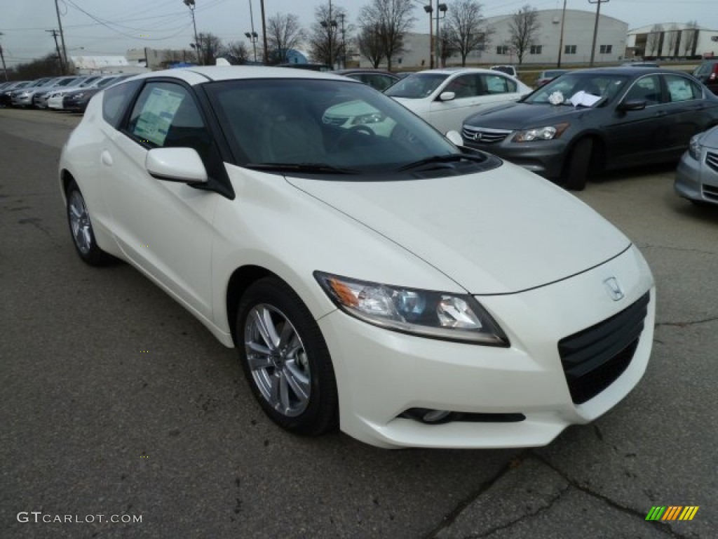 Premium White Pearl 2012 Honda CR-Z EX Sport Hybrid Exterior Photo #61818047