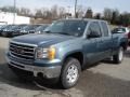 Stealth Gray Metallic - Sierra 1500 SLE Extended Cab 4x4 Photo No. 2