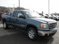 2012 Stealth Gray Metallic GMC Sierra 1500 SLE Extended Cab 4x4  photo #4