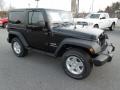 2012 Black Jeep Wrangler Sport S 4x4  photo #2