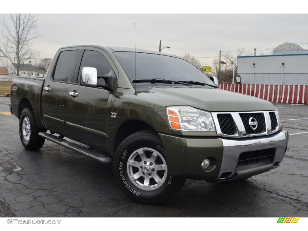 Nissan titan green paint code #6