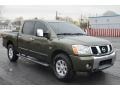 2004 Canteen Green Nissan Titan SE Crew Cab 4x4  photo #9