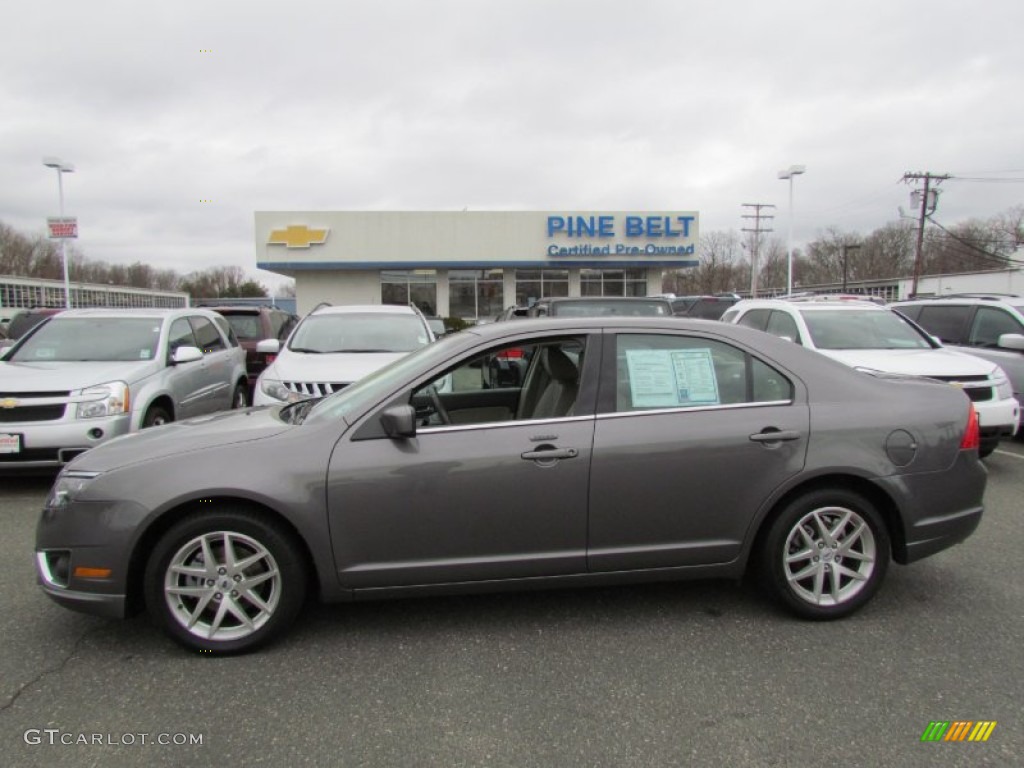 2010 Fusion SEL - Sterling Grey Metallic / Medium Light Stone photo #4